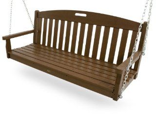 Trex Outdoor Furniture Yacht Club Swing, Tree House (Discontinued by Manufacturer)  Porch Swings  Patio, Lawn & Garden