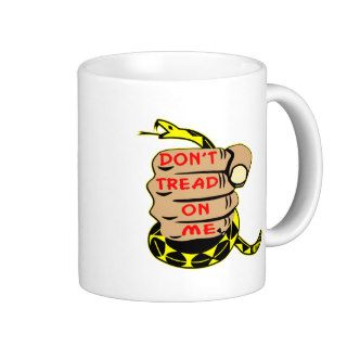 Don't Tread On Me Tattoo Fist Gadsden Flag Snake Mug