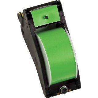 Brady 64333 Labelizer Plus and VersaPrinter B 569 Hi Performance Polyester, White and Green Tape Cartridge: Industrial Warning Signs: Industrial & Scientific