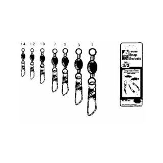 South Bend Snap Swivel (14) : Fishing Swivels And Snaps : Sports & Outdoors