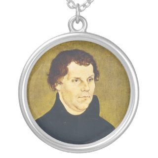 Protestant Reformist Martin Luther by L. Cranach Pendant