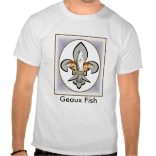 Fleur de Geaux Fish Tshirt