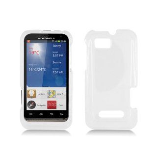 Transparent Clear Hard Cover Case for Motorola Defy XT XT556 XT557 XT557D: Cell Phones & Accessories