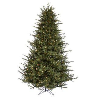 Vickerman 21565   7.5' x 64" Itasca Frasier 750 Warm White Italian LED Lights Christmas Tree (A110376LED)  