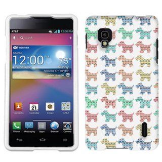 LG Optimus G Sprint Chevron Vinatage Puppy Pattern Phone Case Cover: Cell Phones & Accessories