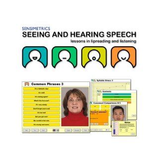 Seeing and Hearing Speech: Lessons in Lipreading and Listening on CD ROM (Windows/PC Only): 9780970996404: Books