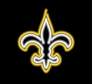 NFL New Orleans Saints Neon Sign: Sports & Outdoors