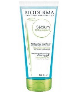 NEW Bioderma Sebium Moussant (200 ml) Nettoyant purifiant cleansing foaming gel Combination/oily skin  Body Cleansers  Beauty