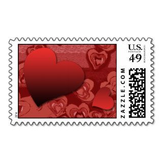 I Love You   Real Postage Stamp