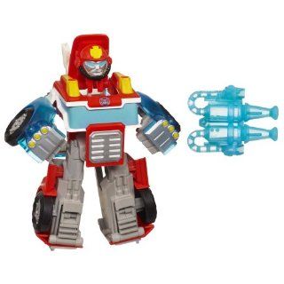 Playskool Heroes Transformers Rescue Bots Energize Heatwave the Fire Bot Figure: Toys & Games