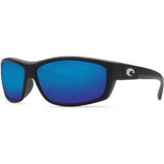 Costa del Mar Saltbreak Black with Blue Mirror Polarized 580G Lenses Sunglasses Clothing