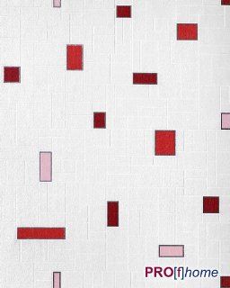 EDEM 584 24 vinyl wallpaper washable modern mosaic tile decor white red pink silver grey  5.33 sqm (57 sq ft)  