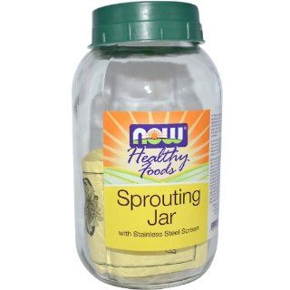 Now Foods Sprouting Jar: Health & Personal Care
