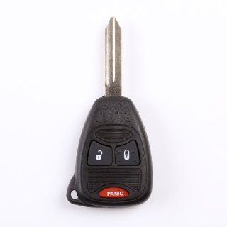 3/2+PANIC keyless entry fob Remote key fob case shell for Jeep Chrysler Dodge Charger 2006 2007 : Vehicle Keyless Entry : Car Electronics