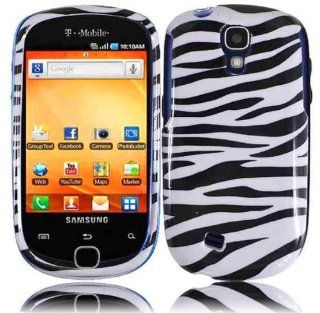 Gravity Smart T589 ( T Mobile ) Phone Case Accessory Thrilling Zebra Design Hard Snap On Cover with Free Gift Aplus Pouch: Cell Phones & Accessories