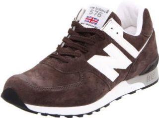 New Balance Men's M576 Sneaker,Dark Brown/White,11.5 D US: Shoes