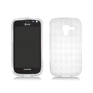 Transparent Clear Flex Cover Case for Samsung Galaxy Exhilarate SGH I577: Cell Phones & Accessories