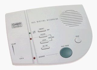 Casio Phonemate TA105 Digital Answering Machine with Time and Day Stamp : Answering Devices : Electronics