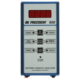 B&K Precision 601 Battery Capacity Analyzer, 20V Max Input Voltage, 6V and 12V Testable Voltage: Battery Testers: Industrial & Scientific