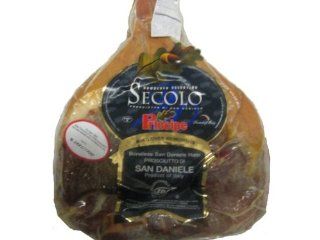 San Daniele Prosciutto "Principe" Secolo Blue Label aged 20 months   avg wt 17 lbs : Prociutto San Daniele : Grocery & Gourmet Food