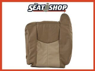 03 04 05 06 GMC Yukon Denali XL 2Tone Tan Leather Seat Cover LH top: Automotive