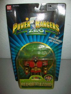 Power Rangers Zeo Bandai 1996 5" Red Battlezord Megazord Zord action figure MOSC MOC: Toys & Games