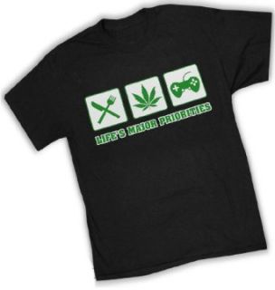 Eat, Smoke Weed & Play Video Games T Shirt #583: Clothing