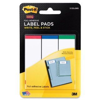 Wholesale CASE of 25   3M Post it Super Sticky 1x3 Removable Label Pads Label Pads, 1"x3", 3PD/PK, Ast : Office Products