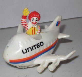 Vintage Kids Meal Toy Mcdonalds Ronald Mcdonald United Airlines : Other Products : Everything Else