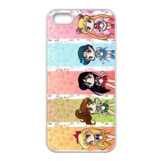 Sailor Moon Anime Accessories Apple Iphone 5 Waterproof TPU Back Cases: Cell Phones & Accessories