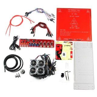 Geeetech RepRap Melzi, Heatbed MK2a, Stepper motor, T2 pulley& GT2 belt, Z Axis Couplers, SD card, Acrylic plate ect. for 3D printer Prusa Mendel: Electronics: Industrial & Scientific