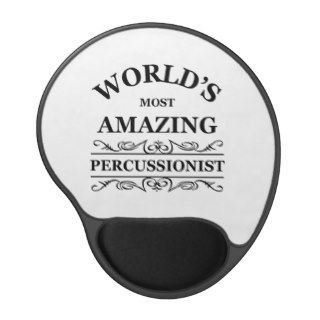 World's most amazing Percussionist Gel Mousepads