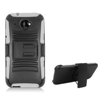 AIMO Xtreme Rugged Armor Case w/ Holster & Swivel Belt Clip Combination for HTC Zara / Desire 601 [Virgin Mobile]: Cell Phones & Accessories