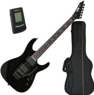 ESP Guitars LTD KH 602 Kirk Hammett Signature Electric Guitar w/Floyd Rose, Wireless System/Tuner, and Gig Bag: Musical Instruments