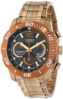 Citizen Men's CA4086 56E Primo Stingray 620 Analog Display Japanese Quartz Rose Gold Watch: Watches