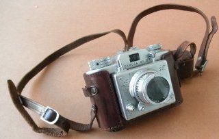 Vintage Samoca 35 III 35mm Camera with Leather Case   Untested : Instant Film Cameras : Camera & Photo