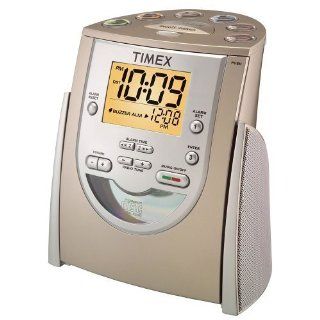 Timex T622H Auto Set Clock Radio Gold: Electronics