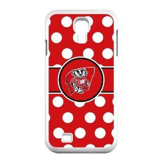 Playcase Top Designer phone Case NCAA Wisconsin Badgers Background for Samsung Galaxy S4 I9500 Case Cover,Wisconsin Badgers Samsung Galaxy S4 I9500 phone case: Cell Phones & Accessories