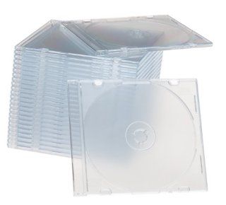 Memorex 32021926 Clear Slim Jewel Cases   25 Pack (Discontinued by Manufacturer): Electronics