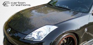 2007 2008 Nissan 350Z Carbon Creations OEM style Hood   1 Piece: Automotive