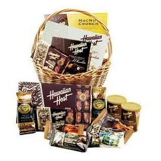 Hawaiian Kamaaina Chocolate Macadamia Nuts & Royal Kona Coffee Lunch Bag Gift Basket #2  Gourmet Coffee Gifts  Grocery & Gourmet Food