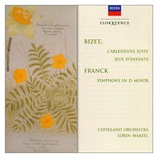 Bizet: L'arlesienne Suites/Franck: Symphony: Music