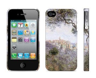iPhone 4 / 4S Case Bordighera Italy 1884 Claude Monet Cell Phone Cover: Cell Phones & Accessories