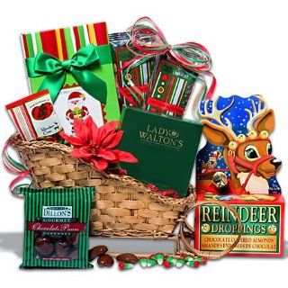 Gourmet Holiday Sleigh™  Christmas Gift Basket : Grocery & Gourmet Food