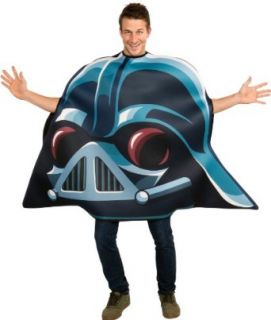 Angry Birds Star Wars Darth Vader Adult Costume, Blue, One Size: Clothing