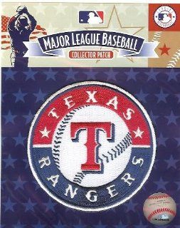 Texas Rangers Round Team Patch   Primary Logo Sports & Outdoors