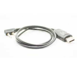TOP SOURCING USB Programming Cable for baofeng 5R/5RA/5RB/5RC/5RD/5RE WOUXUN KG UVD1P radios with free CD: Computers & Accessories