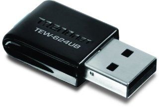 TRENDnet Wireless N 300 Mbps Mini USB 2.0 Adapter, TEW 624UB: Electronics