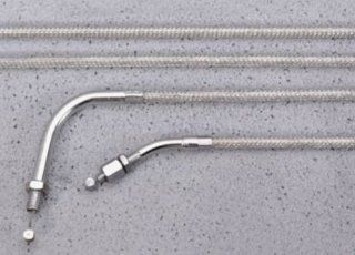 Yamaha STR 1D648 10 SD Braided Stainless Steel Throttle Cable Set for Yamaha Royal Star Tour Deluxe: Automotive