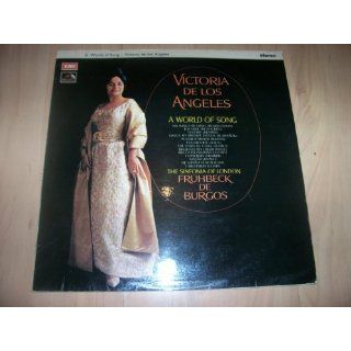 ASD 651 VICTORIA DE LOS ANGELES A World in Song LP: Music